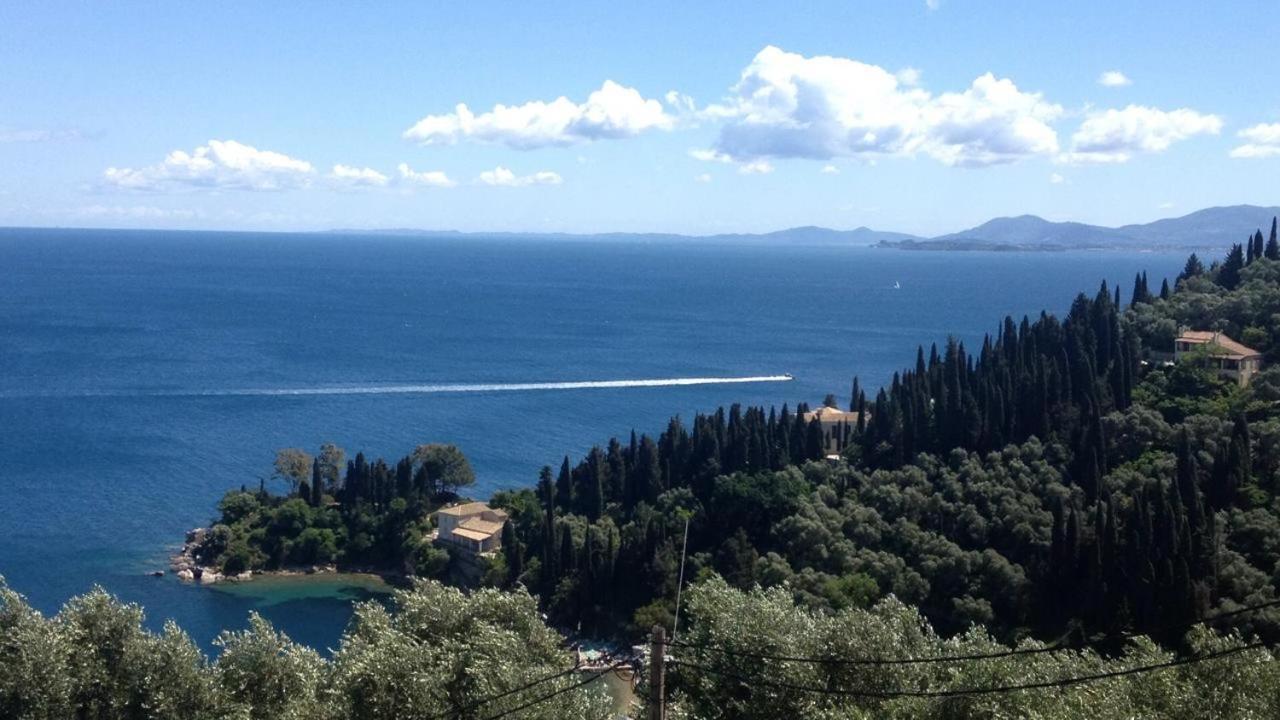 Maria Corfu Loustri Hotel Gimari Exterior photo